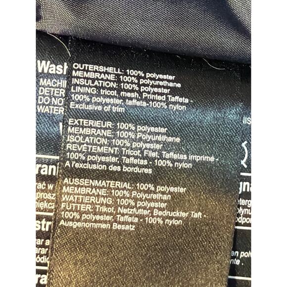 Burton Vinh Long Ski Jacket Black/Grey DryRide Size Small - Picture 10 of 14